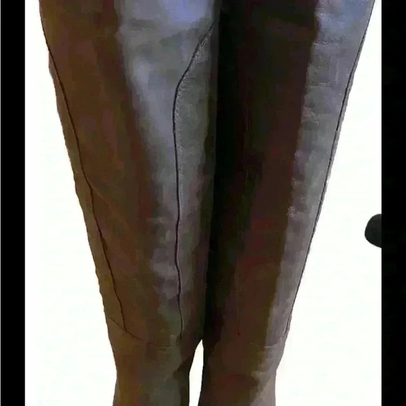 Joie over the knee boots brown sued US size 6 - Picture 5 of 8